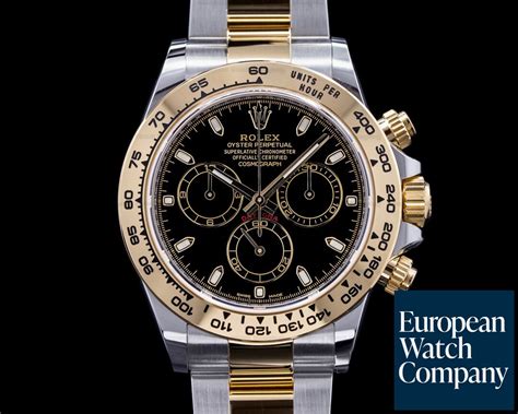 rolex ref 116503 herstellunsjahr|Rolex Daytona Stainless Steel Yellow Gold Black Dial 116503.